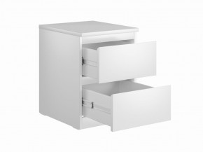 Тумба МАЛЬТА с двумя выдвижными ящиками, цвет белый в Можге - mozhga.mebel24.online | фото 2
