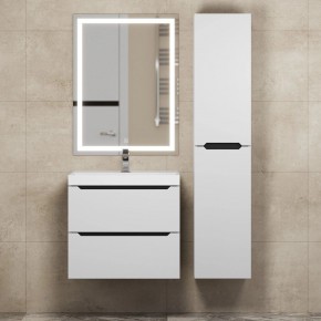 Тумба под раковину Uperwood Tanos 60 см, подвесная, белая/графит в Можге - mozhga.mebel24.online | фото 13