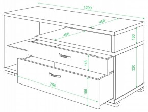 Тумба под ТВ Домино ТК-10М в Можге - mozhga.mebel24.online | фото 2