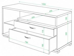 Тумба под ТВ Домино ТК-10М в Можге - mozhga.mebel24.online | фото 2