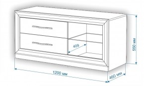 Тумба под ТВ Нобиле КА120 в Можге - mozhga.mebel24.online | фото 2