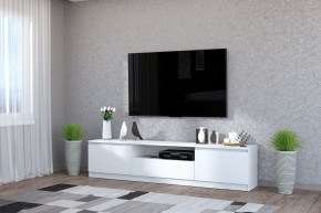 Тумба под ТВ "Хилтон" (Белый текстурный) в Можге - mozhga.mebel24.online | фото