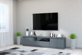 Тумба под ТВ "Хилтон" (Графит) в Можге - mozhga.mebel24.online | фото