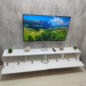 Тумба подвесная под ТВ LINES MTV4-MA 1150 Белый матовый (Белый-M 10.1.2) в Можге - mozhga.mebel24.online | фото 11