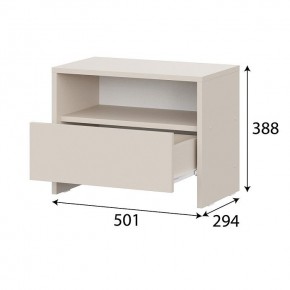 КАМЕЛИЯ 1 Серия 2 Тумба прикроватная Меланж в Можге - mozhga.mebel24.online | фото 3