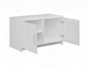 Тумба СИРИУС двухдверная низкая, цвет белый в Можге - mozhga.mebel24.online | фото 2