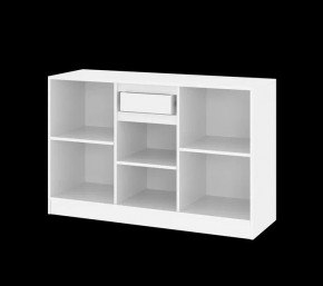 Тумба ТВ малая Парус (Белый/Графит) в Можге - mozhga.mebel24.online | фото 5