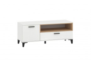 Тумба ТВА НМ 013.42 "Bergen" (Белый/Дуб бунратти) в Можге - mozhga.mebel24.online | фото 2