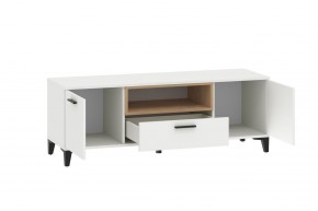 Тумба ТВА НМ 013.43 "Bergen" (Белый/Дуб бунратти) в Можге - mozhga.mebel24.online | фото 2