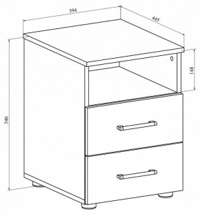 Тумбочка Офис ОФ-24 в Можге - mozhga.mebel24.online | фото 2