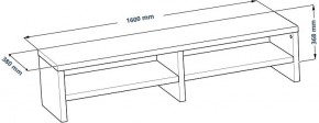 ТВ-тумба Энкель ТВ16, тамбурат, цвет белый в Можге - mozhga.mebel24.online | фото 3