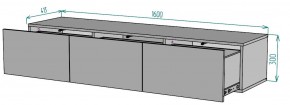 ТВ тумба подвесная TV80 (3 ящика) в Можге - mozhga.mebel24.online | фото 2