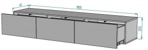 ТВ тумба подвесная TV81 (3 ящика) в Можге - mozhga.mebel24.online | фото 2