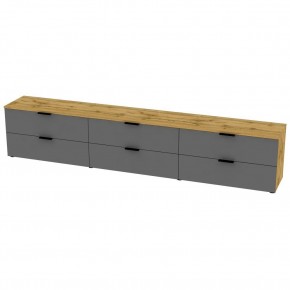 ТВ тумба TV18 (ДВ-Графит) в Можге - mozhga.mebel24.online | фото