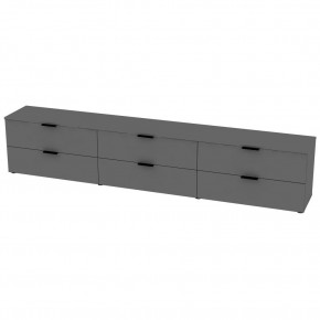 ТВ тумба TV18 (Графит) в Можге - mozhga.mebel24.online | фото
