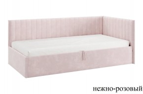 ТВИКС Кровать (тахта) с ПМ 900 (нежно-розовый) в Можге - mozhga.mebel24.online | фото