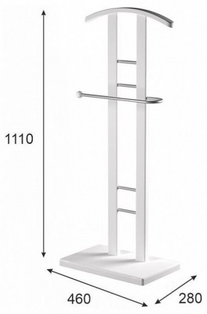 Вешалка для костюма Галант 321 в Можге - mozhga.mebel24.online | фото 10