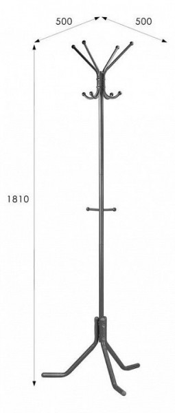 Вешалка напольная Пико 3 в Можге - mozhga.mebel24.online | фото 7