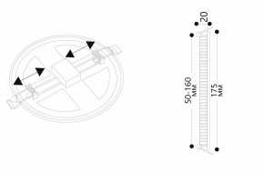 Встраиваемый светильник Arte Lamp Mesura A7974PL-1WH в Можге - mozhga.mebel24.online | фото 5