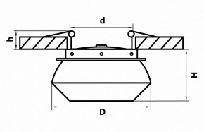 Встраиваемый светильник Lightstar Orbe 051307 в Можге - mozhga.mebel24.online | фото 2