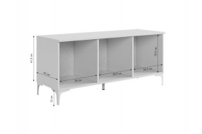 ЗЕФИР Гостиная К1 (белое дерево/белый муар) в Можге - mozhga.mebel24.online | фото 4