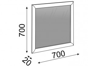 Зеркало Глэдис М29 (ЯШС) в Можге - mozhga.mebel24.online | фото 2