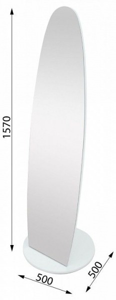 Зеркало напольное Стелла в Можге - mozhga.mebel24.online | фото 8