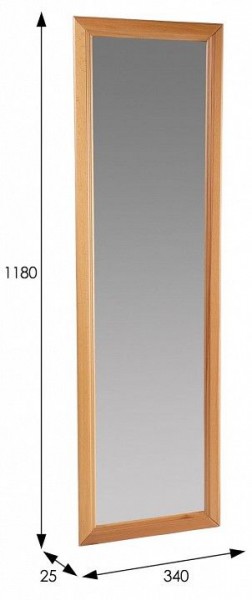 Зеркало настенное Селена в Можге - mozhga.mebel24.online | фото 3
