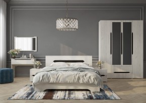 Зеркало Вега (Крафт белый) в Можге - mozhga.mebel24.online | фото 2
